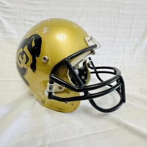 Vtg Possibly Authentic Colorado Buffaloes Football Training Helmet The Buffs #35
